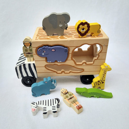 Melissa and Doug Zoo Safari Truck