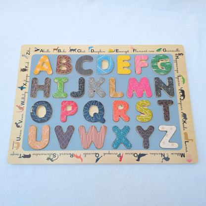 Puzzle de l'alphabet (français)