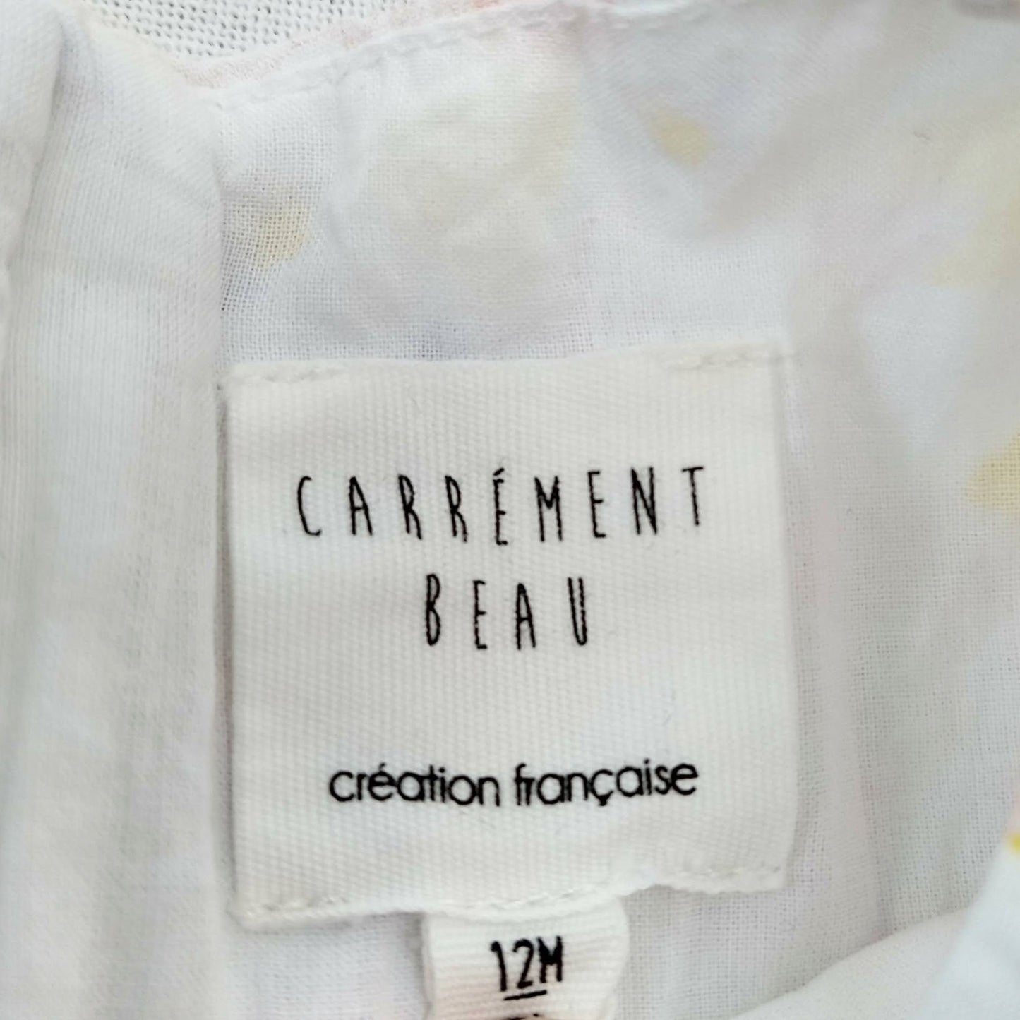 Robe en coton Carrément Beau taille 12 mois