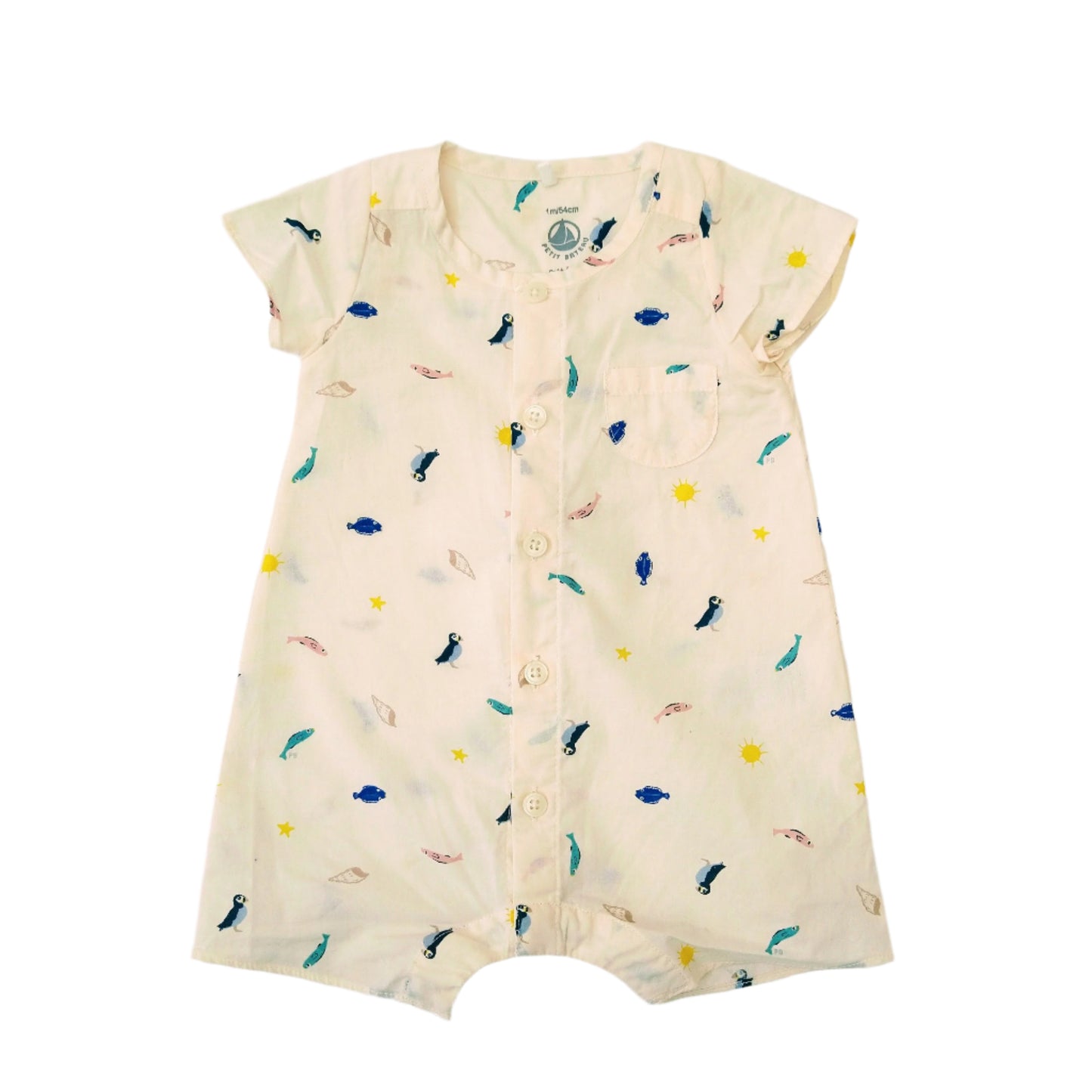 Débardeur été Petit Bateau - taille 0-3 mois