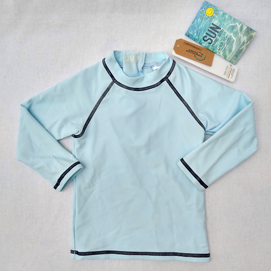 UVP Sun-protective shirt - light blue, long sleeved - new