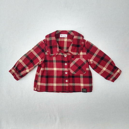 Brums button-up shirt size 6 mo