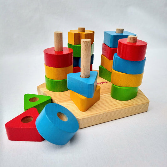 Eichhorn Wooden Stacking Toy