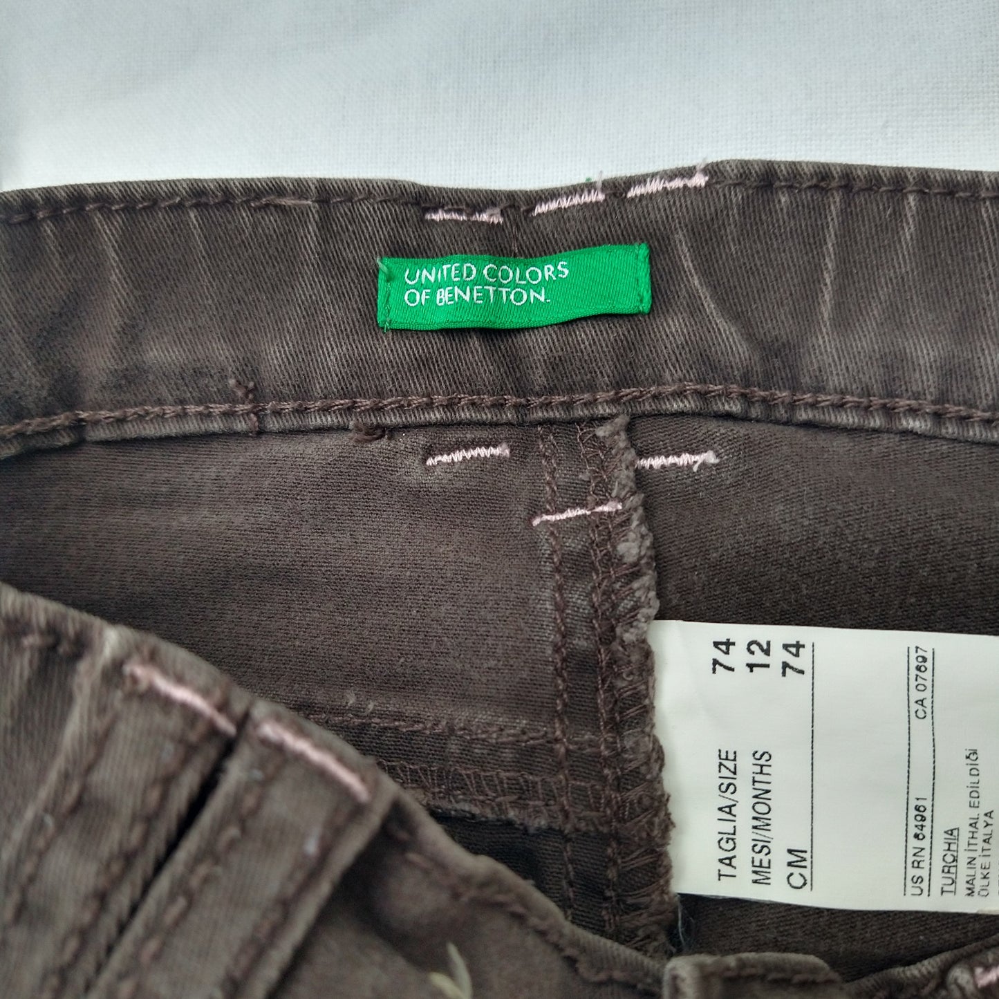 Benetton Pants - 6 mo / 74cm