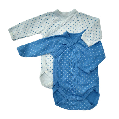 Petit Bateau onesie bodies set - 0-3 mo / 54cm