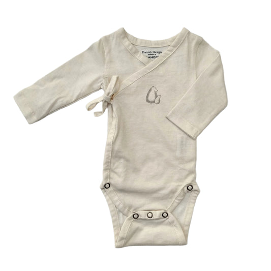 Manor organic cotton onesie body - 0-3 mo / 46-50cm