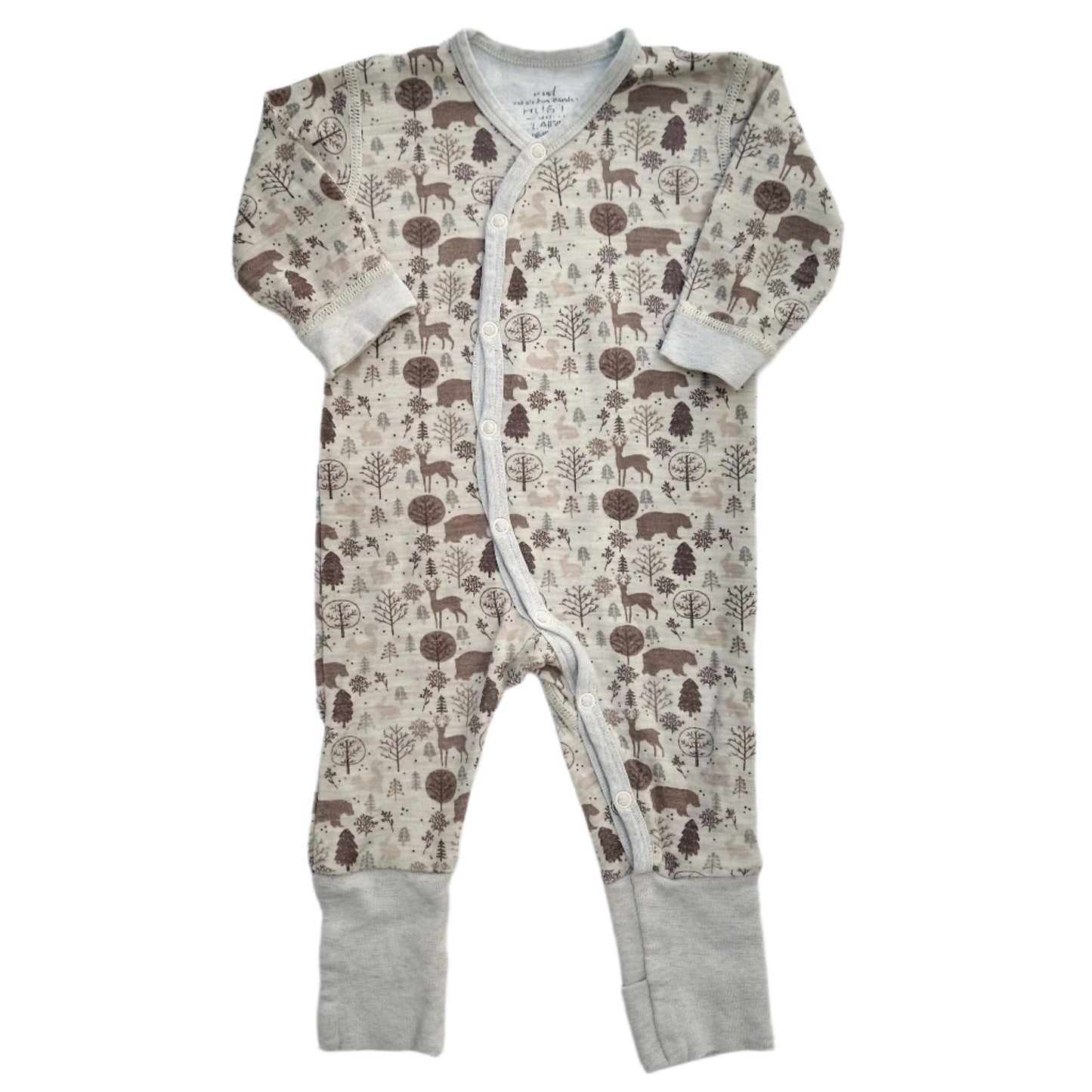 Hust & Claire Merino-bamboo bodysuit - size 12 mo