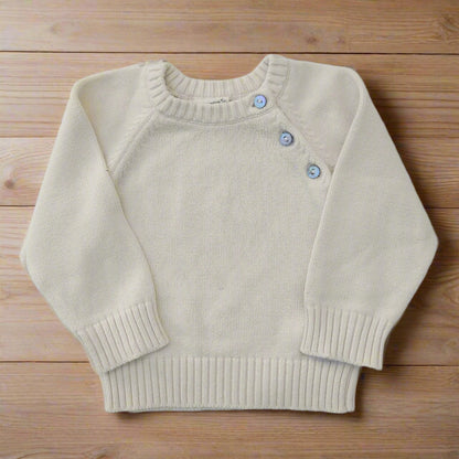 Huggee Organic Cotton Sweater - 6-9 mo