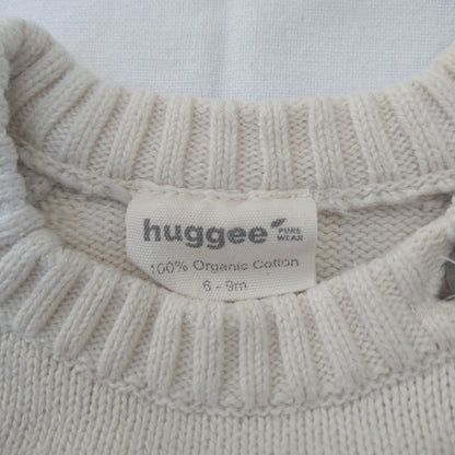 Huggee Organic Cotton Sweater - 6-9 mo