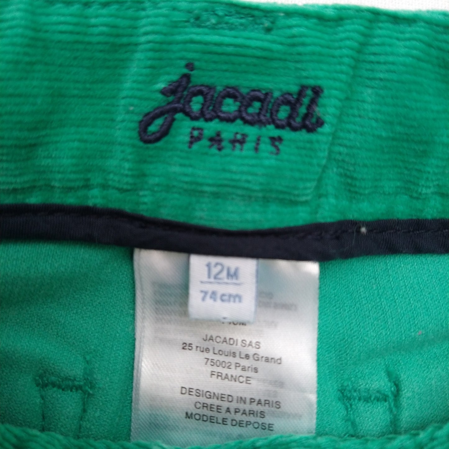 Jacadi trousers - 12 mo