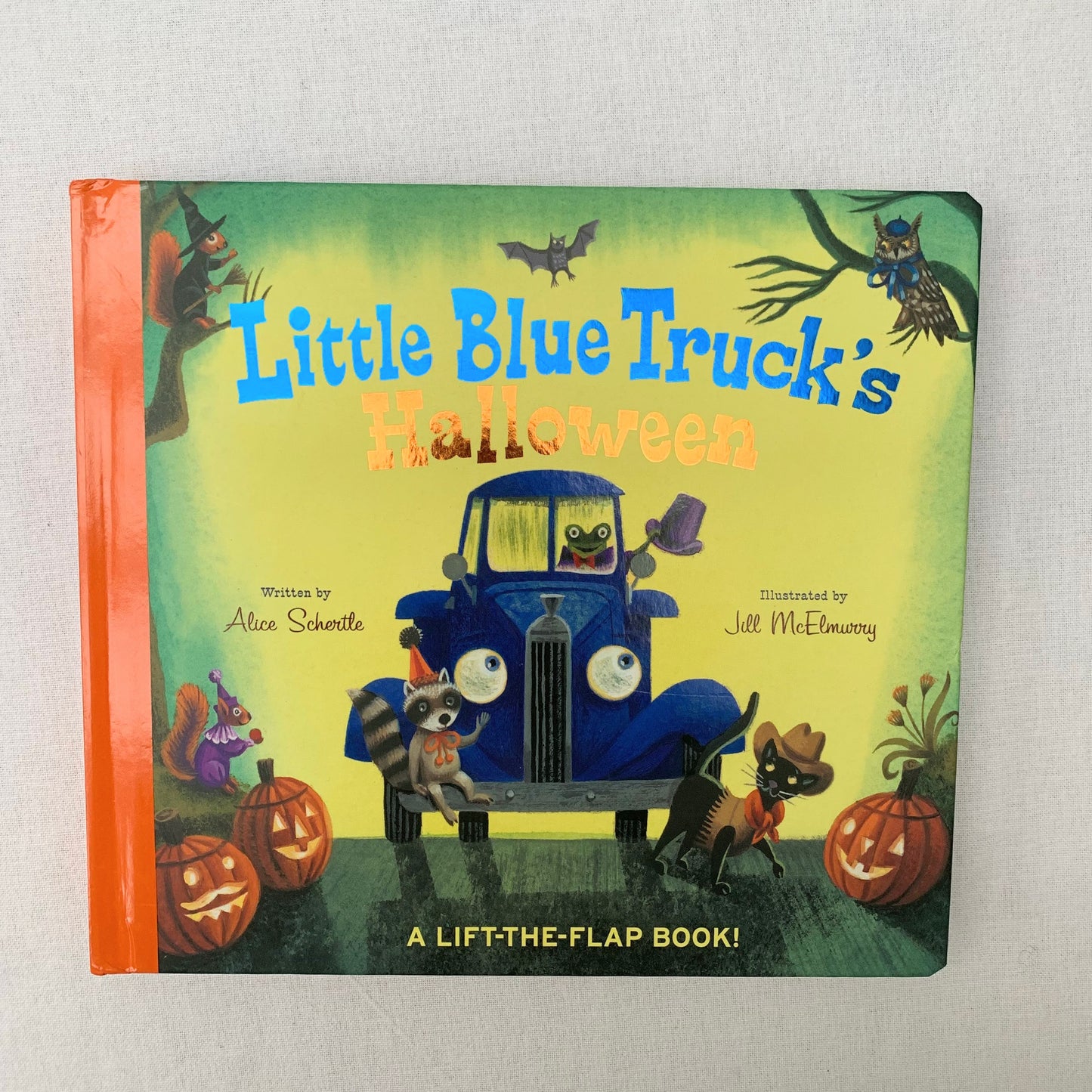 Little Blue Truck's Lift the Flap Halloween Board Book