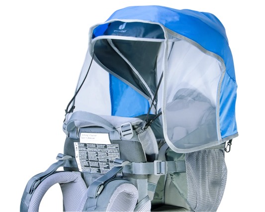 Deuter sun shade and rain cover for baby carrier