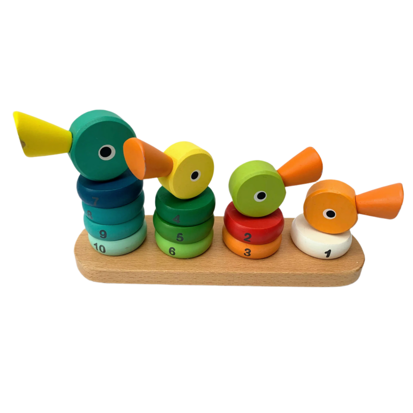 Janod wooden stacking ducks